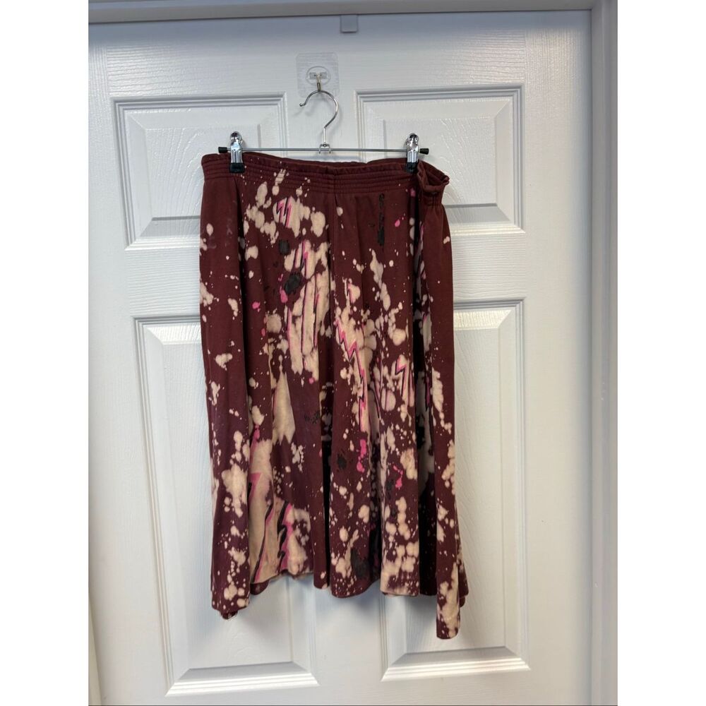 Vintage Tie Dye Patterned Skirt